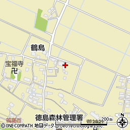 徳島県徳島市川内町鶴島320周辺の地図