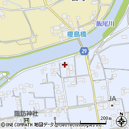 徳島県徳島市国府町東高輪243周辺の地図