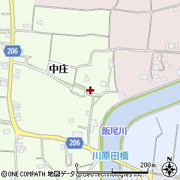 徳島県徳島市国府町芝原中庄67周辺の地図