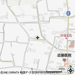 徳島県阿波市市場町市場町筋511周辺の地図