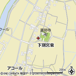徳島県徳島市川内町下別宮西147周辺の地図