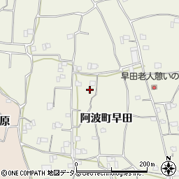 徳島県阿波市阿波町早田183周辺の地図