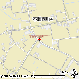 不動西町四丁目周辺の地図