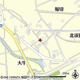 徳島県阿波市吉野町西条北須賀周辺の地図