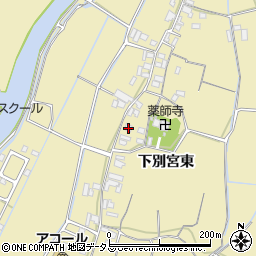 徳島県徳島市川内町下別宮西82周辺の地図