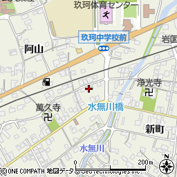 山口県岩国市玖珂町阿山6091-3周辺の地図