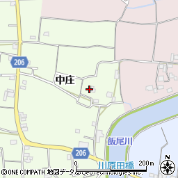 徳島県徳島市国府町芝原中庄69周辺の地図