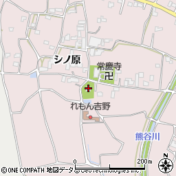 案内神社周辺の地図