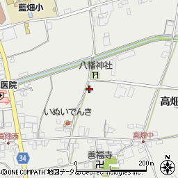 徳島県石井町（名西郡）藍畑周辺の地図