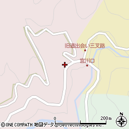 和歌山県有田郡有田川町三田183周辺の地図