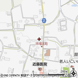 徳島県阿波市市場町市場町筋244周辺の地図