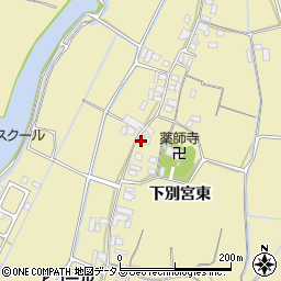 徳島県徳島市川内町下別宮西88周辺の地図