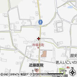 徳島県阿波市市場町市場町筋244-4周辺の地図