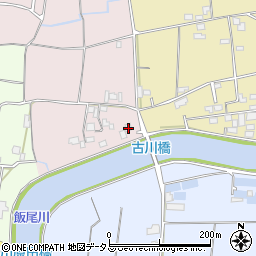 徳島県徳島市国府町西黒田南傍示3周辺の地図
