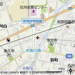 山口県岩国市玖珂町6253-9周辺の地図
