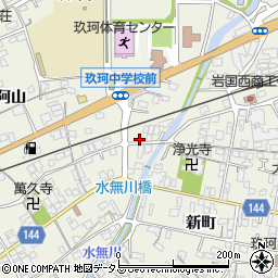 山口県岩国市玖珂町6253-9周辺の地図