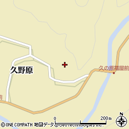 和歌山県有田郡有田川町久野原879周辺の地図