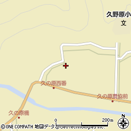 和歌山県有田郡有田川町久野原1132周辺の地図