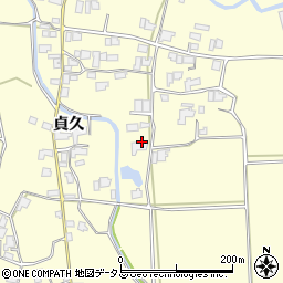 徳島県阿波市市場町大俣貞久周辺の地図