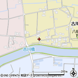 徳島県徳島市国府町東黒田古川131周辺の地図