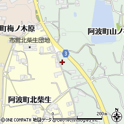 徳島県阿波市阿波町東柴生276周辺の地図