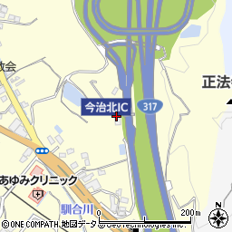 本州四国連絡高速道路株式会社　今治北料金所周辺の地図