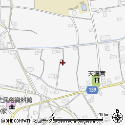 徳島県阿波市市場町市場上野段111周辺の地図