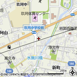 山口県岩国市玖珂町6253-24周辺の地図