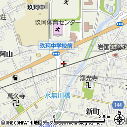 山口県岩国市玖珂町6253-24周辺の地図