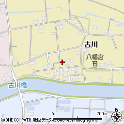 徳島県徳島市国府町東黒田古川101周辺の地図