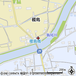 徳島県徳島市国府町東黒田榎島47周辺の地図