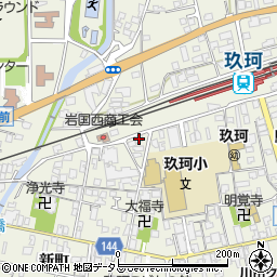 岡山漢方薬局周辺の地図