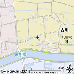 徳島県徳島市国府町東黒田古川138周辺の地図