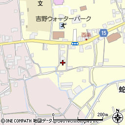 徳島県阿波市吉野町西条大西145周辺の地図