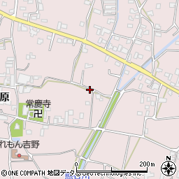 徳島県阿波市吉野町柿原シノ原周辺の地図