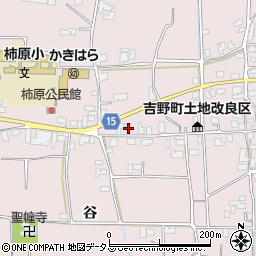 徳島県阿波市吉野町柿原植松4周辺の地図
