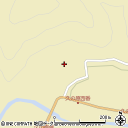 和歌山県有田郡有田川町久野原1202周辺の地図