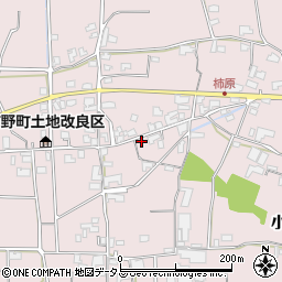 徳島県阿波市吉野町柿原小島257-5周辺の地図