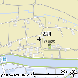 徳島県徳島市国府町東黒田古川94-1周辺の地図