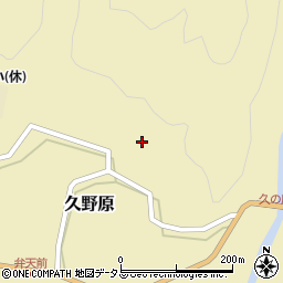 和歌山県有田郡有田川町久野原916周辺の地図