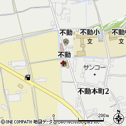 徳島市　不動保育所周辺の地図