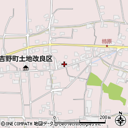 徳島県阿波市吉野町柿原植松55周辺の地図