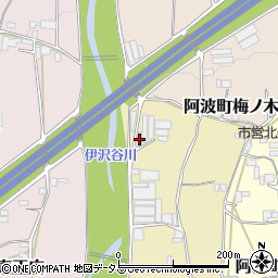 徳島県阿波市阿波町西柴生187周辺の地図