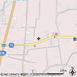 徳島県阿波市吉野町柿原北二条215-1周辺の地図