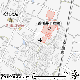香川県観音寺市大野原町花稲826周辺の地図