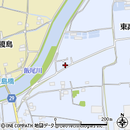 徳島県徳島市国府町東高輪72周辺の地図