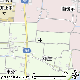 徳島県徳島市国府町芝原中庄32周辺の地図
