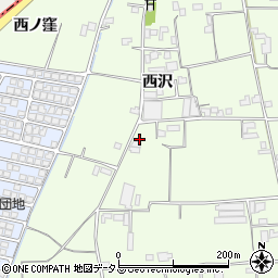 徳島県徳島市国府町芝原西沢25周辺の地図