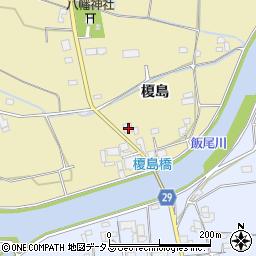 徳島県徳島市国府町東黒田榎島55周辺の地図