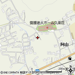山口県岩国市玖珂町阿山6394-9周辺の地図